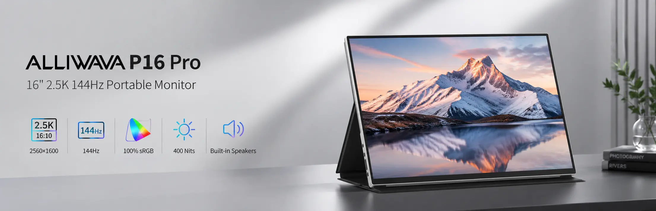 ALLIWAVA P16 Pro: Why a 2.5K 144Hz Portable Monitor Could Be the Ultimate Second Screen for Work and Gaming in 2026