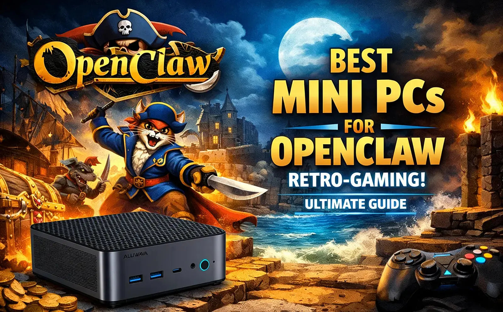 Best Mini PC for OpenClaw (2026 Guide): Compact Power for Retro Gaming ALLIWAVA Mini PC | Smart Computing, Compact Power
