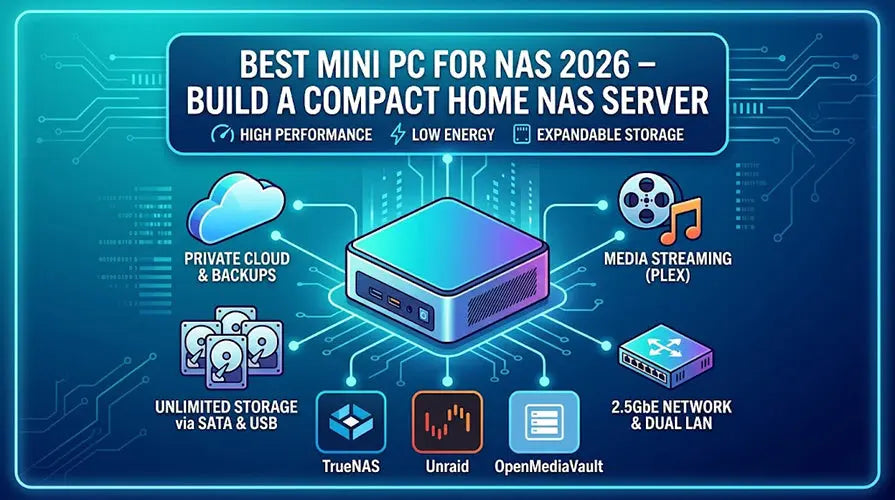 Bester Mini PC für NAS 2026 – Kompakter Home NAS Server – ALLIWAVA Mini ...