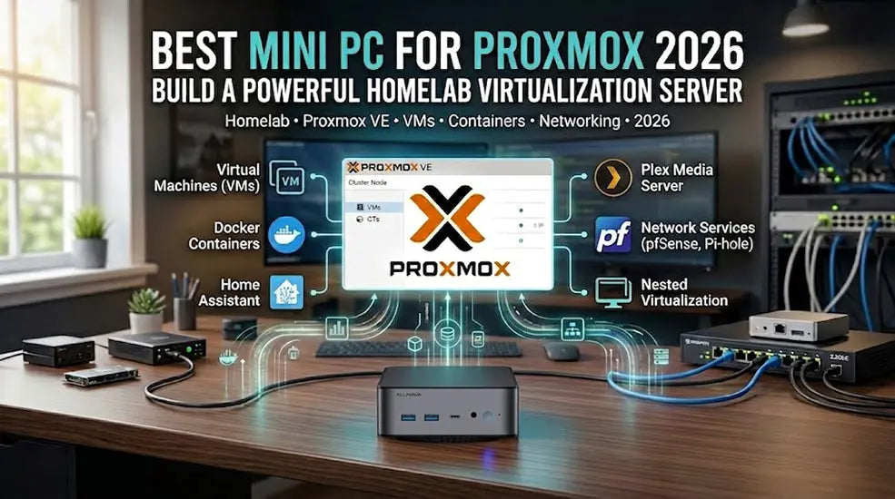 Best Mini PC for Proxmox 2026 – Build a Powerful Homelab Virtualization Server